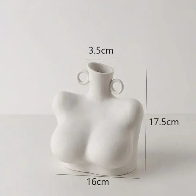 Home Décor Sculpture Ceramic Vase Affectiona