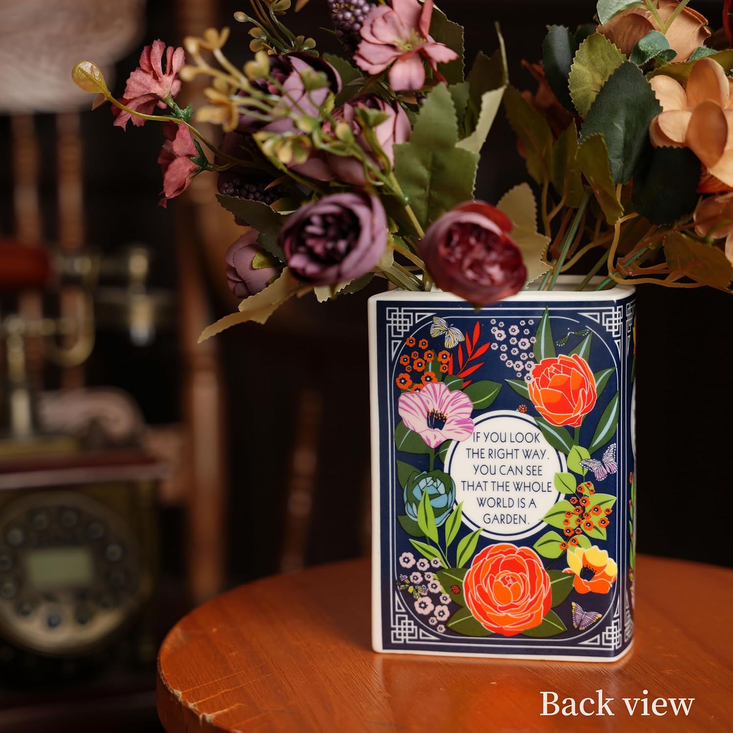 Ceramic Flower Book Vase