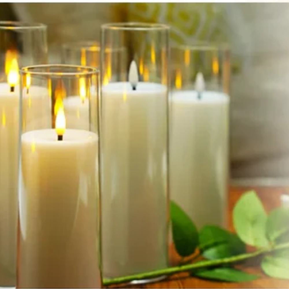Led Flameless Candles - Pack of 9