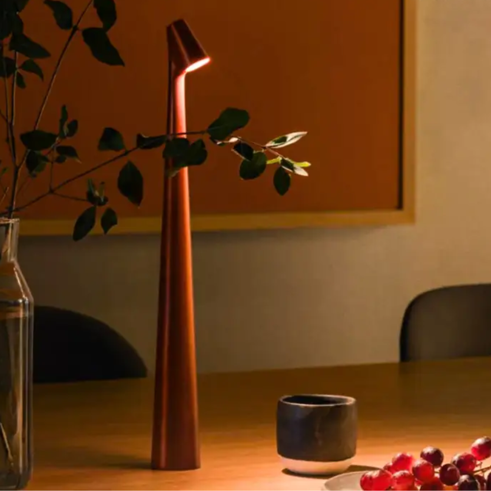 Luxe Candle Table Lamp