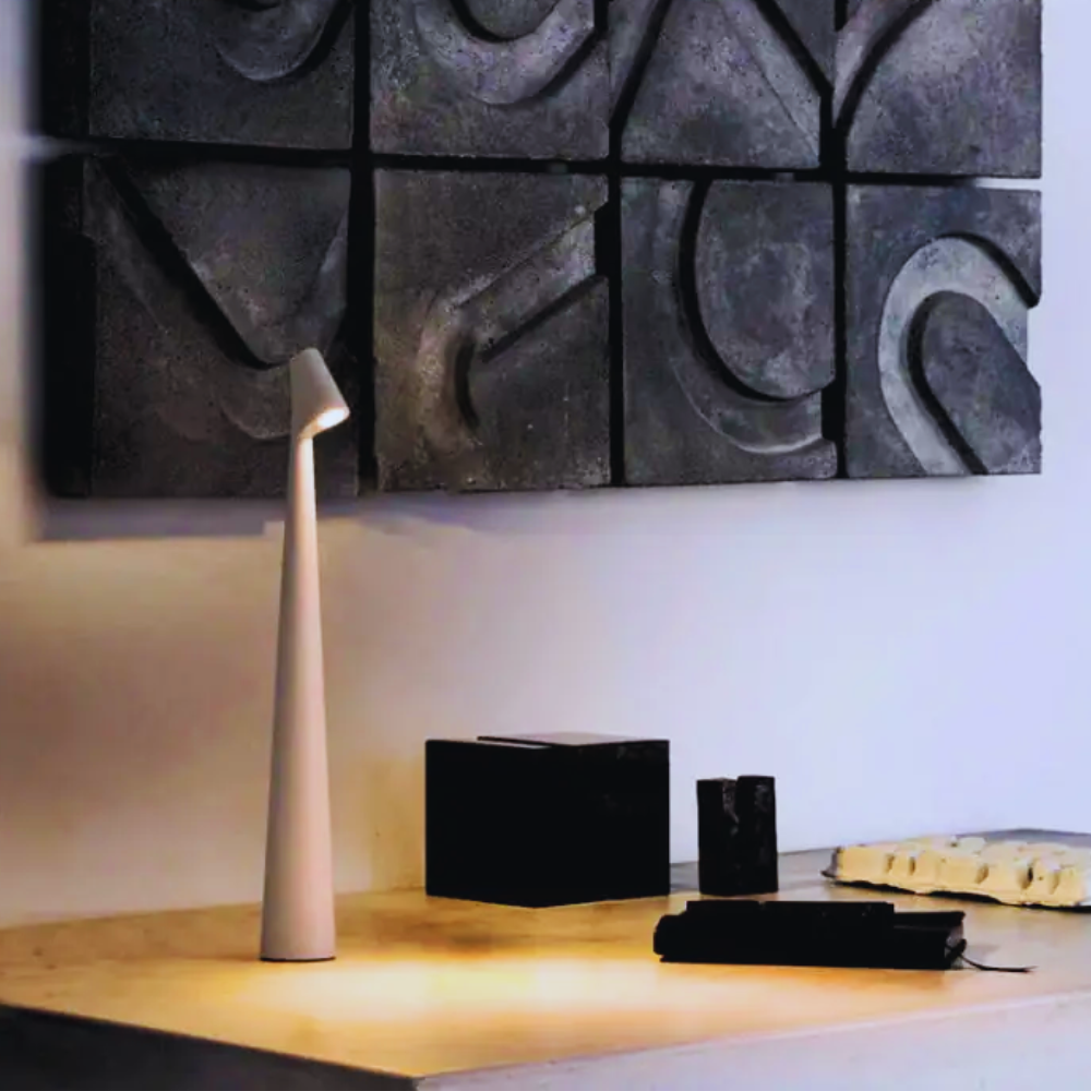 Luxe Candle Table Lamp