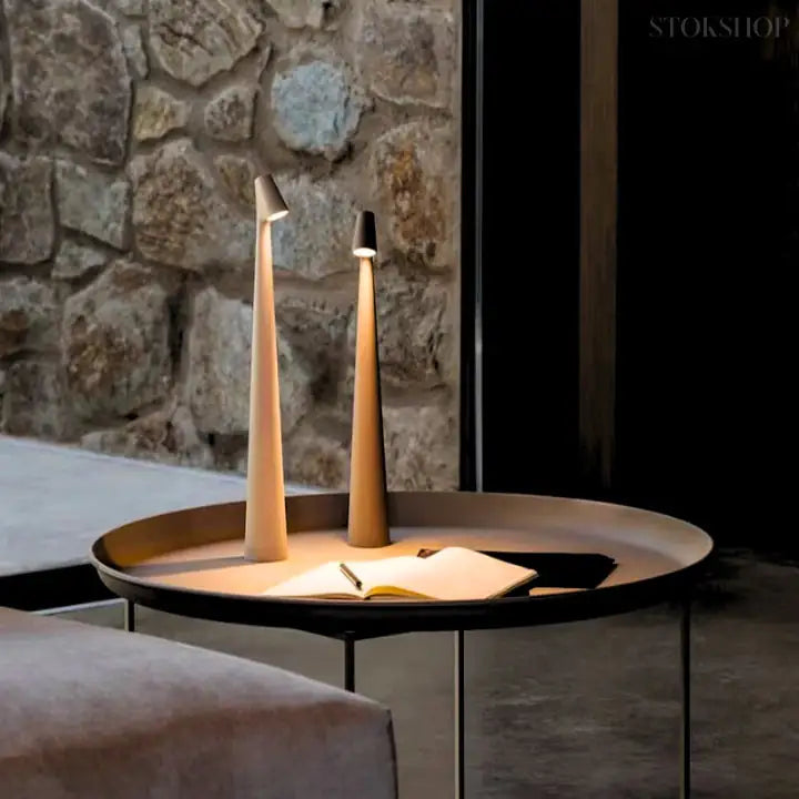 Luxe Candle Table Lamp