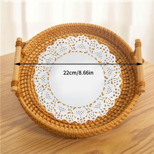 Rattan Storage Basket - 1Pc