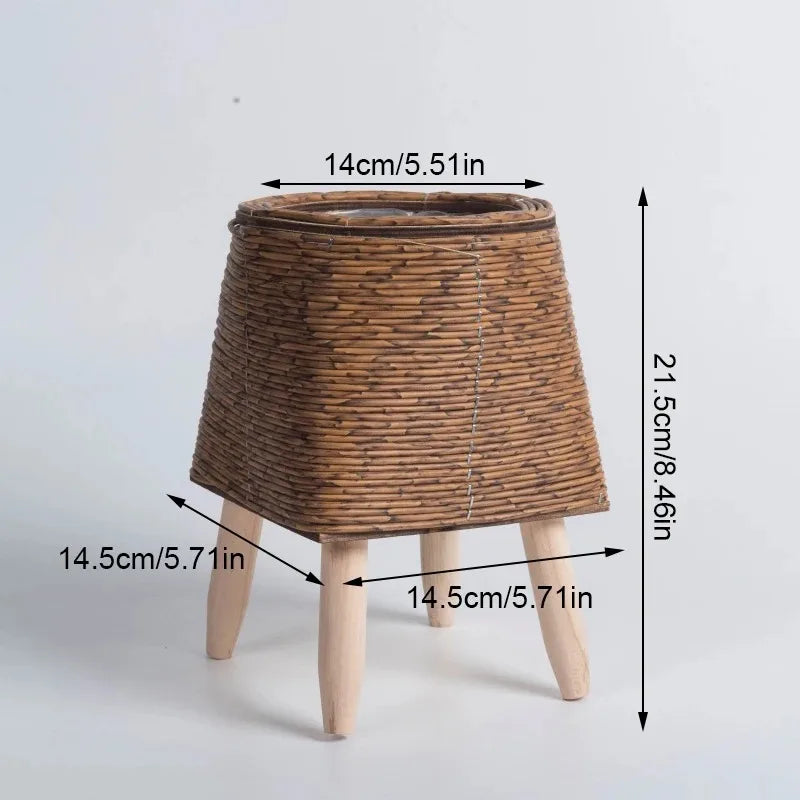 Handmade Rattan Flower Pot