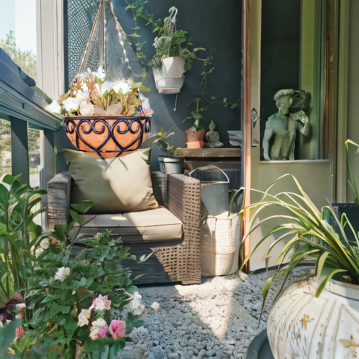Hanging Basket Flowerpot