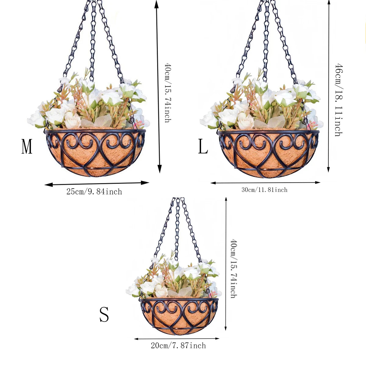 Hanging Basket Flowerpot