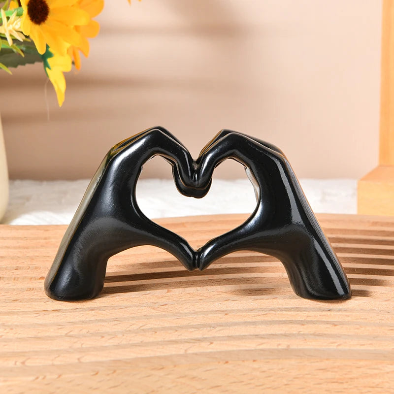 Heart Hand Shelf Decor