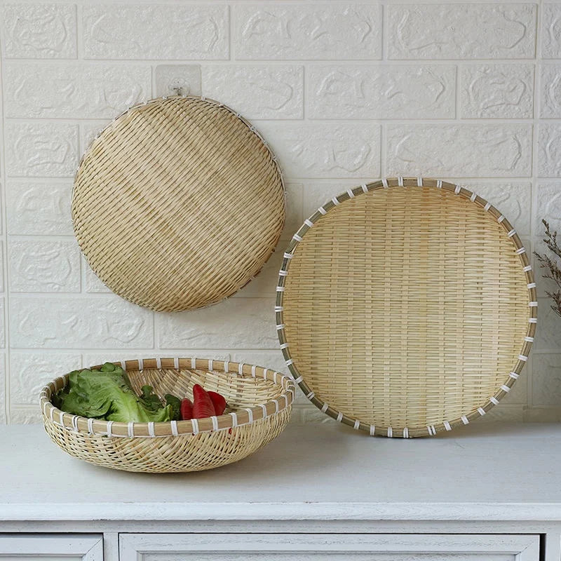 Bamboo Woven Storage Basket