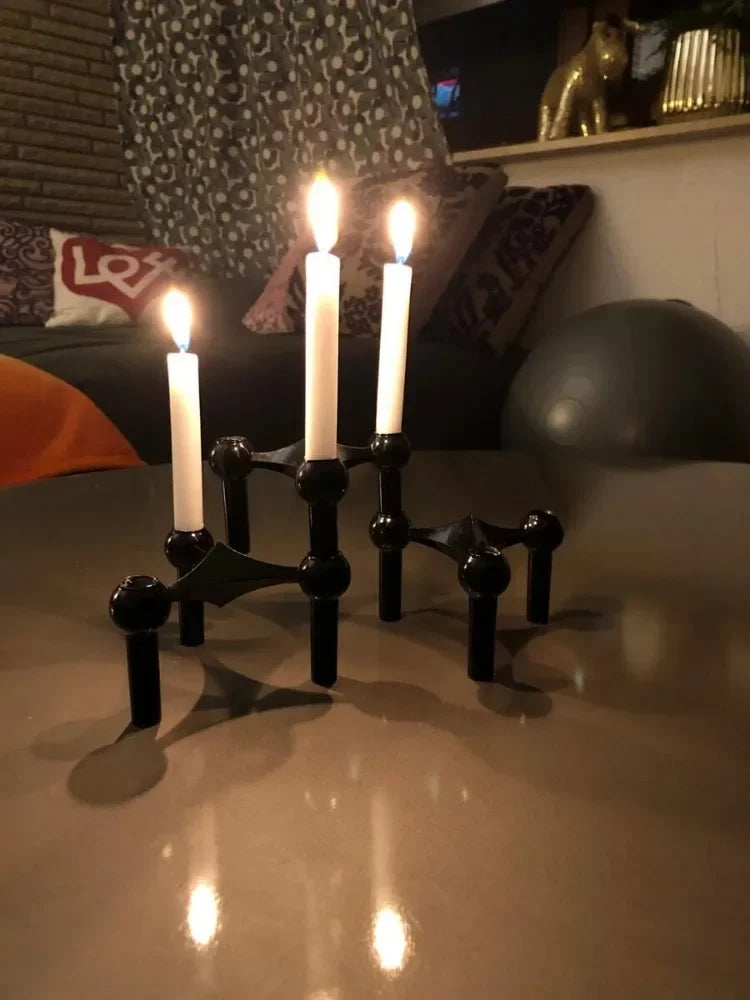 Molecular Metal Candle Holder