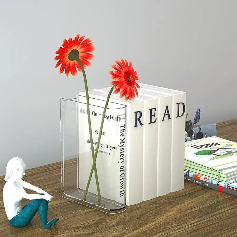 Acrylic Book Vase