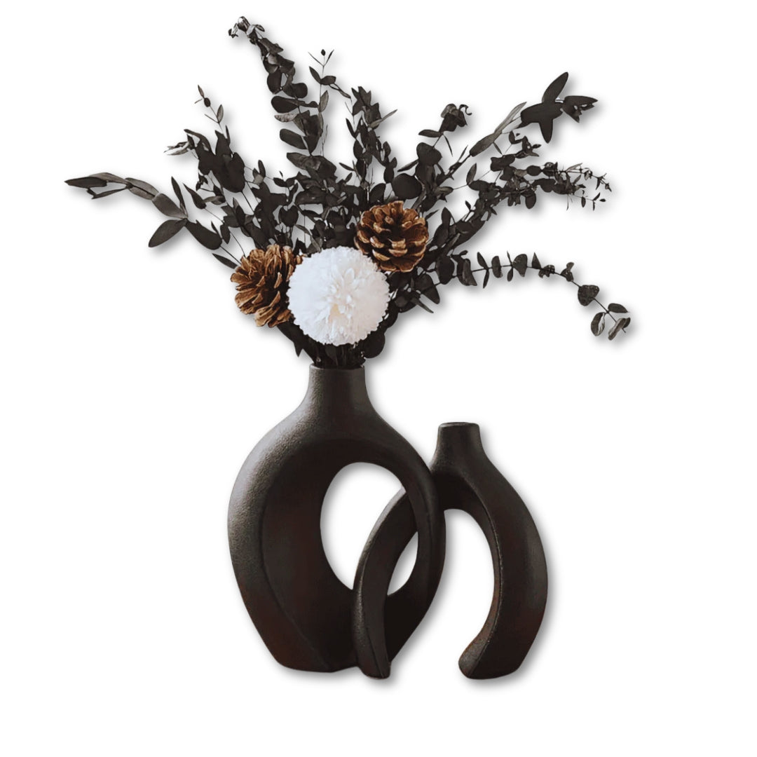 Scandinavian Modern Ceramic Vase Set