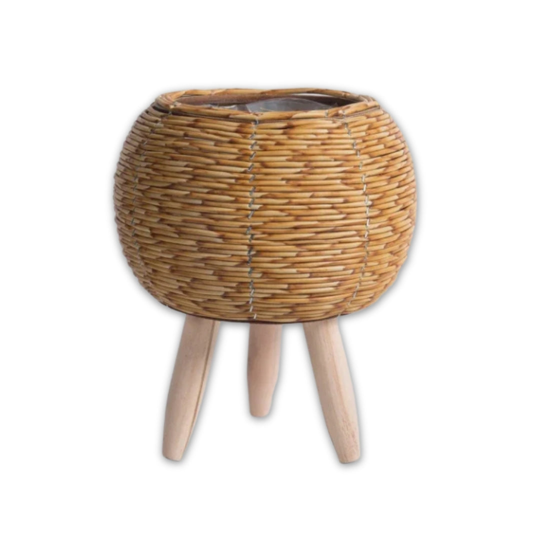 Nordic Rattan Flower Pot