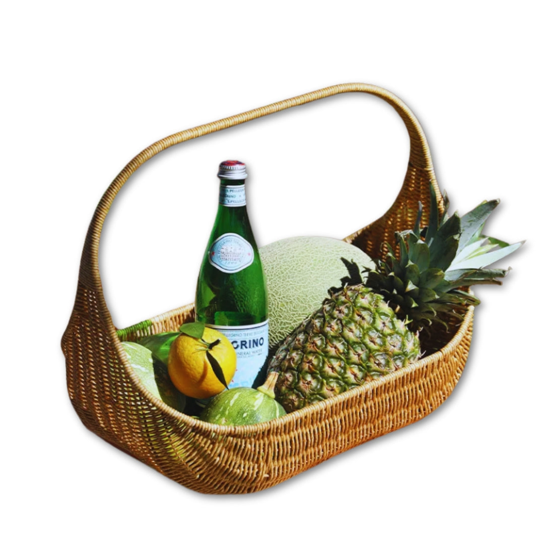 Fruit and Wine Basket