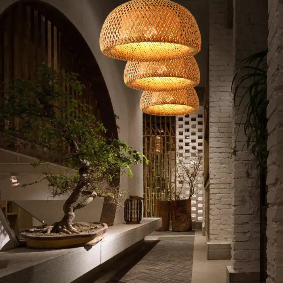 Bamboo Pendant Lamp