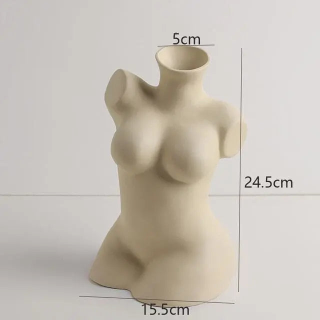Home Décor Sculpture Ceramic Vase Affectiona