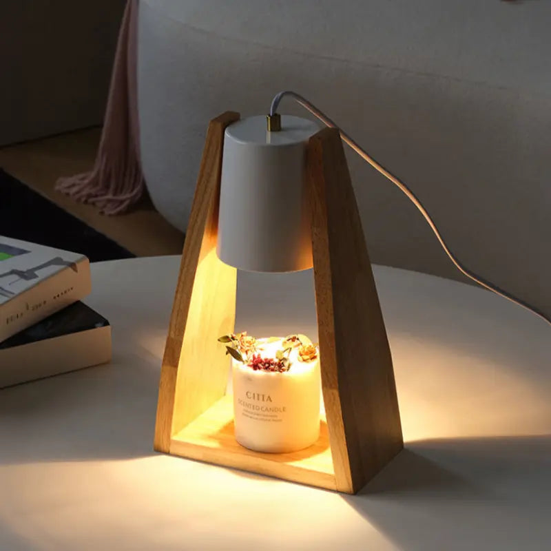 Triangle Candle Warmer Lamp
