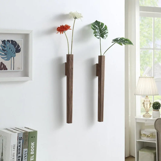 Wooden Hanging Vase