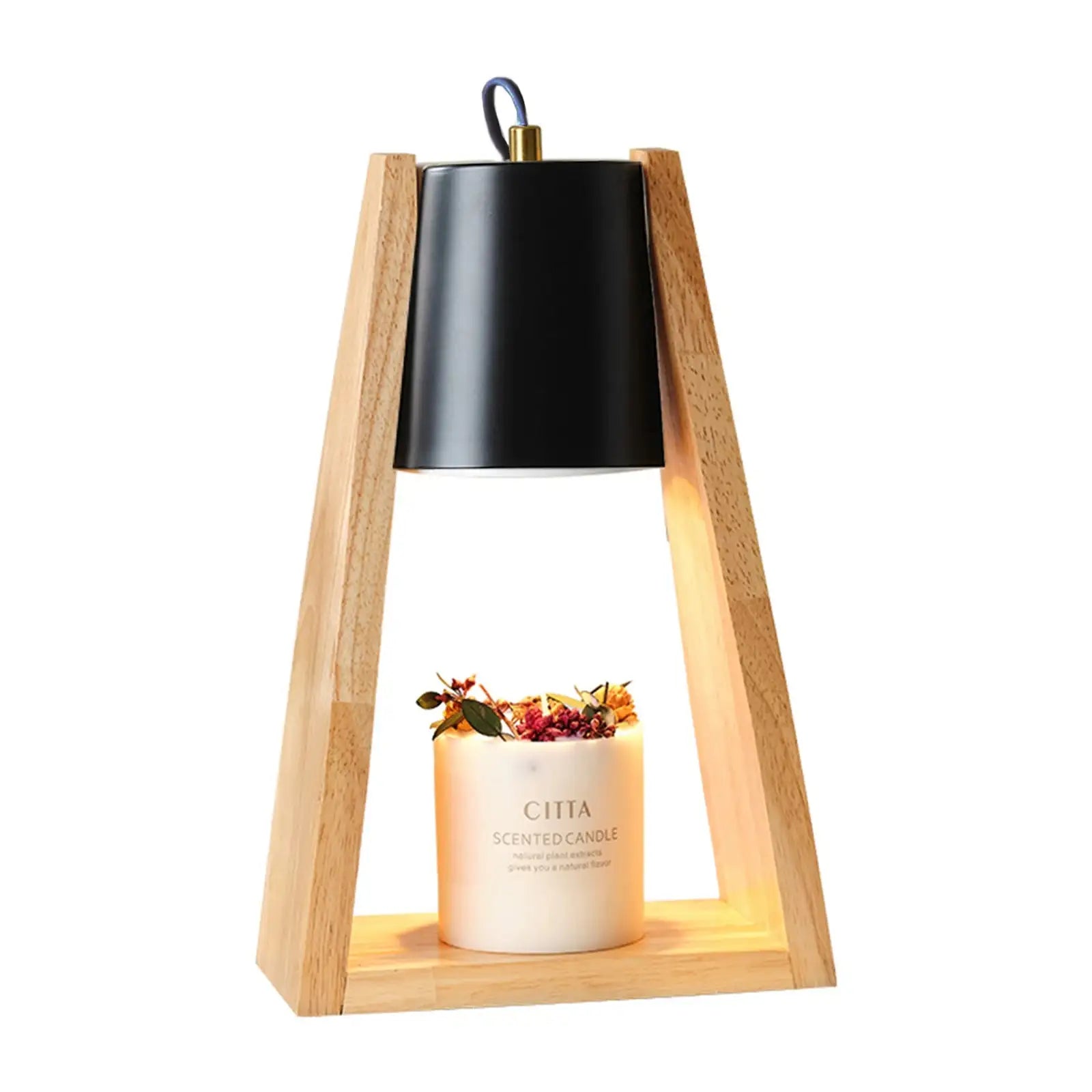 Triangle Candle Warmer Lamp