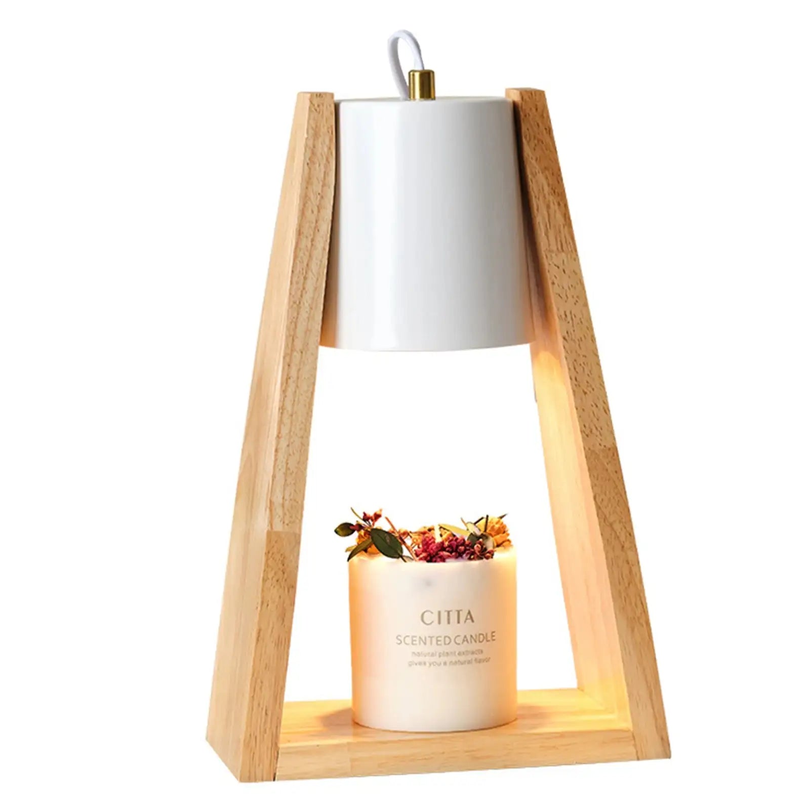 Triangle Candle Warmer Lamp
