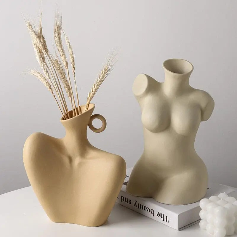 Home Décor Sculpture Ceramic Vase Affectiona