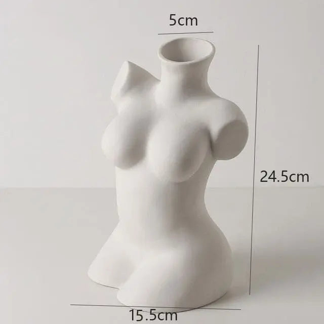 Home Décor Sculpture Ceramic Vase Affectiona