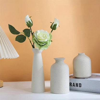 Rustic Flower Vases - Set of 3