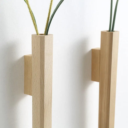 Wooden Hanging Vase