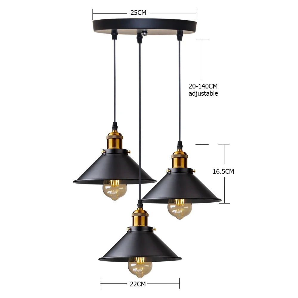 LED Retro Pendant Light