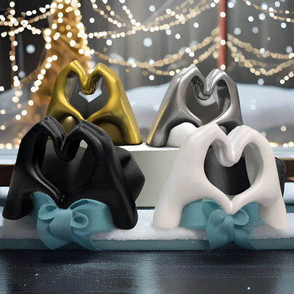 Heart Hand Shelf Decor