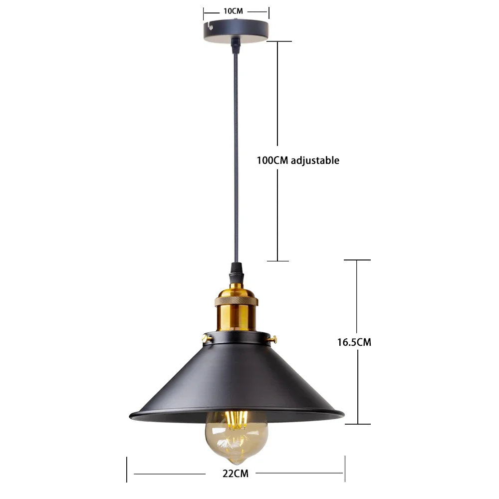 LED Retro Pendant Light