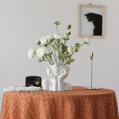 Ceramic Face Vase