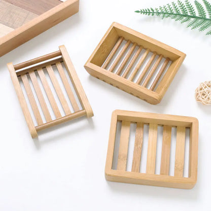 Wooden Bamboo Soap Dish