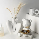 Home Décor Sculpture Ceramic Vase Affectiona
